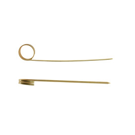 Bamboo Food Pick with Ripple Handle Design 15cm (5000 Units)