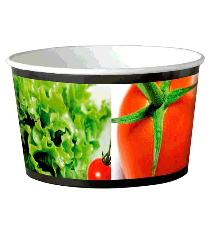 Paper Salad Bowl Large size 1030ml (34 Units)