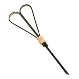 Bamboo Food Pick "Cuore" Design Black 12cm (200 Units)  