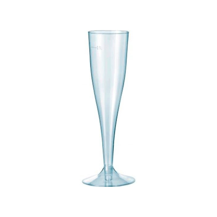 Plastic Flute Sparkling Wine 115ml 1P "Premium" (10 Units)