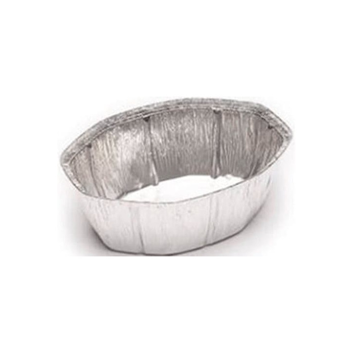 Foil Pan for Roast Chicken Oval Shape 2400ml (125 Units)  