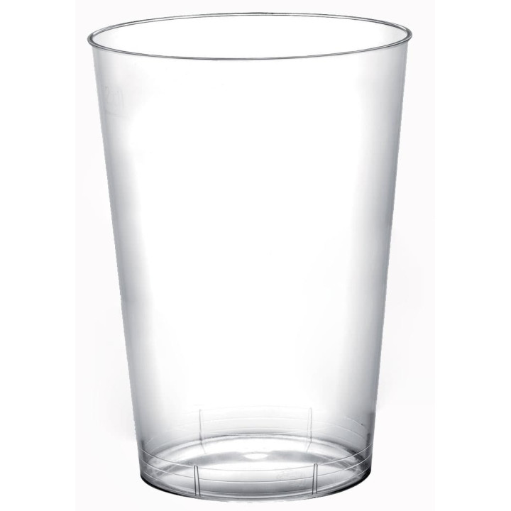 Plastic Cup PS "Moon" Clear 230ml (50 Units) 