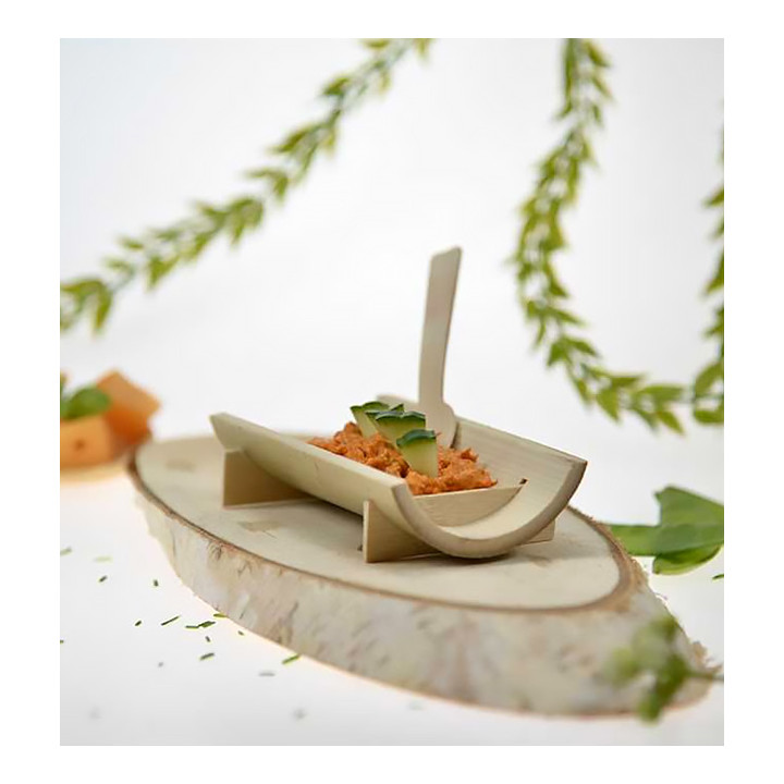 Bamboo Tray 10x5x2,3cm (200 Units)