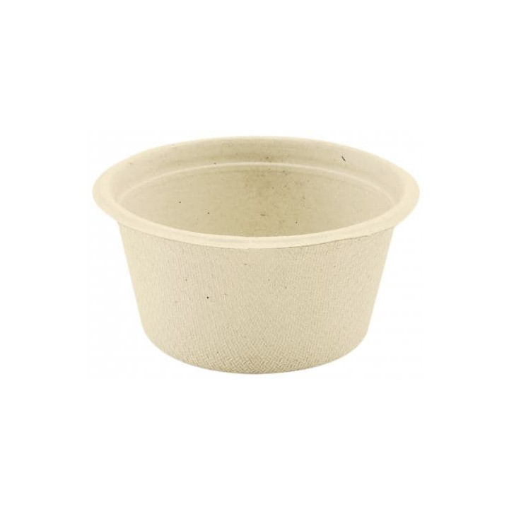 Sugarcane Container Natural 55ml (1000 Units)