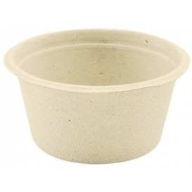 Sugarcane Container Natural 55ml (50 Units) 