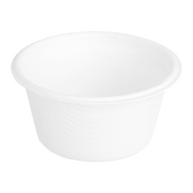 Sugarcane Container White 55ml (50 Units) 