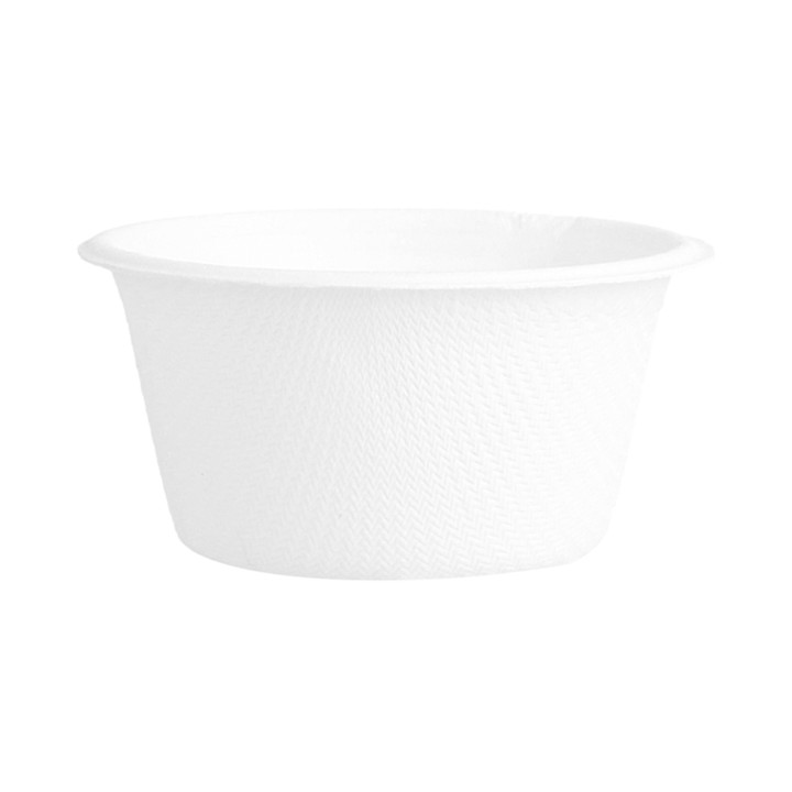 Sugarcane Container White 55ml (1000 Units)