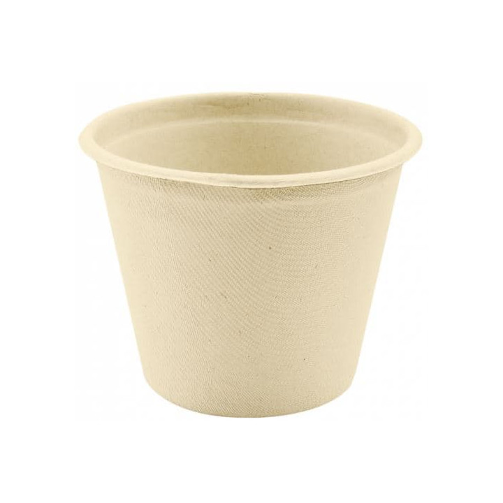 Sugarcane Container Natural Ø9,5cm 425ml (600 Units)