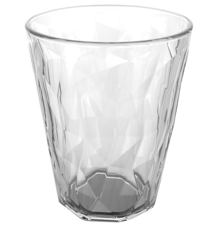 Plastic Glass SAN Reusable "Rox Ice" Clear 340 ml (8 Units) 