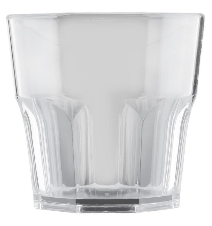 Plastic Glass SAN Reusable "Mini Drink" Clear 160ml (96 Units)