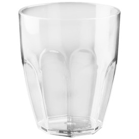Plastic Glass SAN Reusable "Summer" Clear 355ml (6 Units)