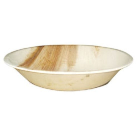 Palm Leaf Bowl Round Shape Ø18x3,5cm (200 Units)