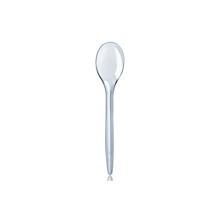 Plastic Spoon PS "Luxury" Clear 17,5cm (2000 Units)