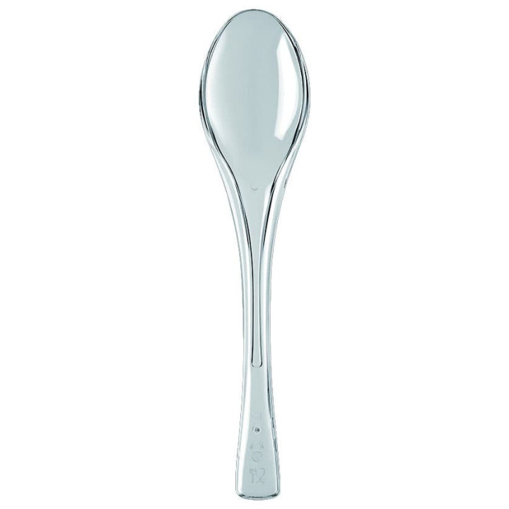 Plastic Spoon PS "Fly" Clear 14,5cm (3000 Units)