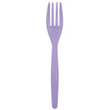 Plastic Fork PS "Easy" Lilac 18cm (20 Units) 