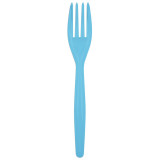 Plastic Fork PS "Easy" Turquoise 18cm (20 Units) 