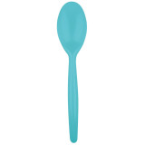 Plastic Spoon PS "Easy" Turquoise 18,5 cm (20 Units) 