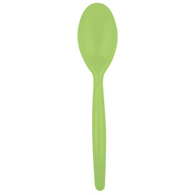 Plastic Spoon PS "Easy" Lime Green 18,5 cm (500 Units)