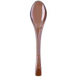Plastic Spoon PS "Fly" Brown Clear 14,5cm (50 Units) 