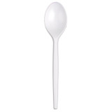 Plastic Spoon Next White 16,5 cm (100 Units)  