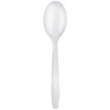 Plastic Spoon Easy PP White 17,5cm (100 Units)  