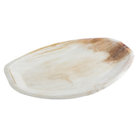 Palm Leaf Tray Oval Shape 30x18cm (100 Units)