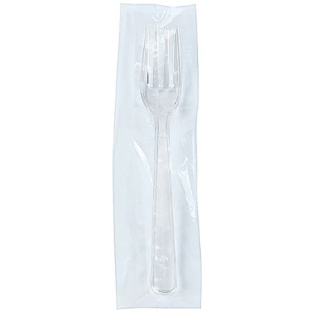 Plastic Fork "Magnum" Wrapped 18,5cm (25 Units)