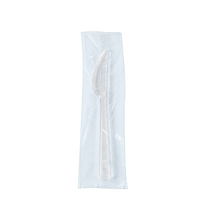 Plastic Knife "Magnum" Wrapped 18,5cm (1000 Units)
