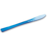 Plastic Knife Premium Turquoise 20cm (10 Units) 