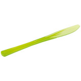 Plastic Knife Premium Green 20cm (10 Units) 