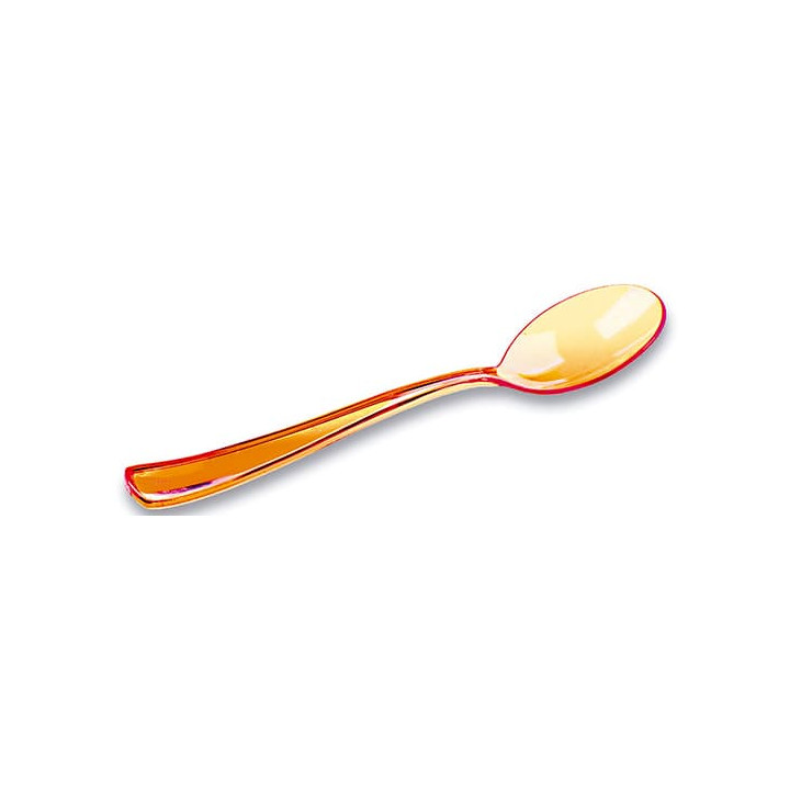Plastic Spoon Premium Orange 16cm (180 Units)