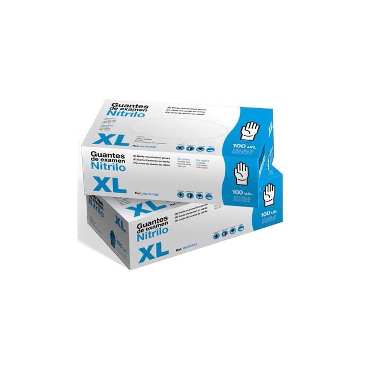 Nitrile Gloves Blue Size XL 3,5g (1000 Units)