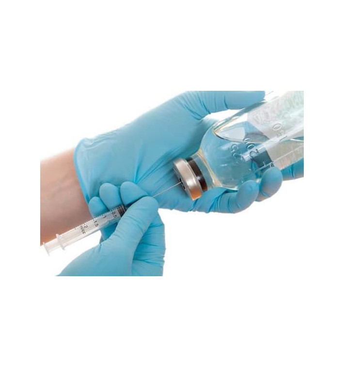 Nitrile Gloves Blue Size S AQL 4 (1000 Units)