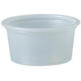 Plastic Souffle Cup PS Clear 22ml Ø4,8cm (250 Units)  