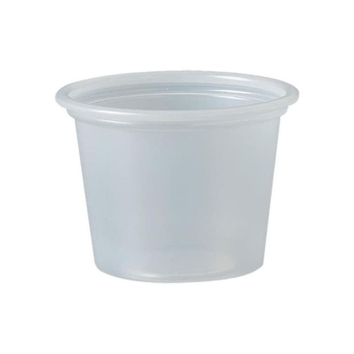 Plastic Souffle Cup PS Clear 30ml Ø4,8cm (5000 Units)