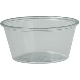 Plastic Souffle Cup PS Clear 100ml Ø7,3cm (250 Units)  