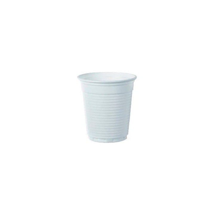 Plastic Cup PS Vending White 166ml Ø7,0cm (3000 Units)