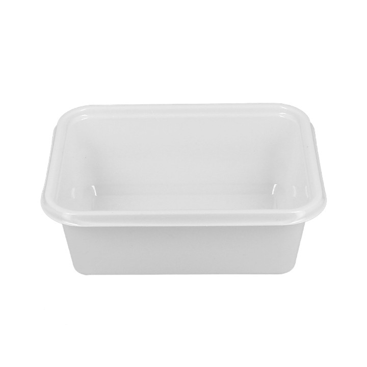 Plastic Tray White 12,7x9,1x4,2cm 300ml (100 Units)