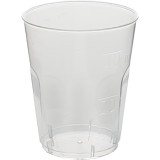 Plastic Shot PS Crystal "Diamant" 50ml (50 Units)