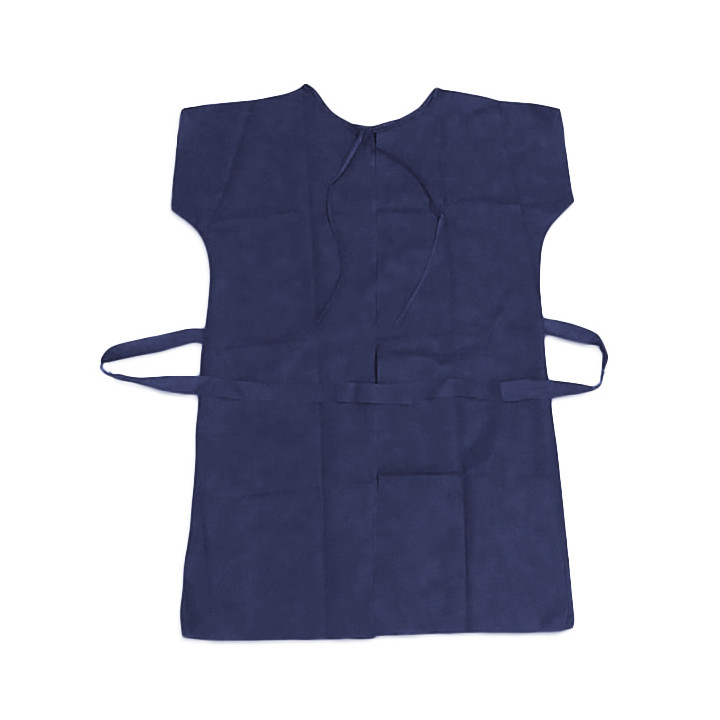 Disposable Lab Coat for patients RX Blue XL (100 Units)