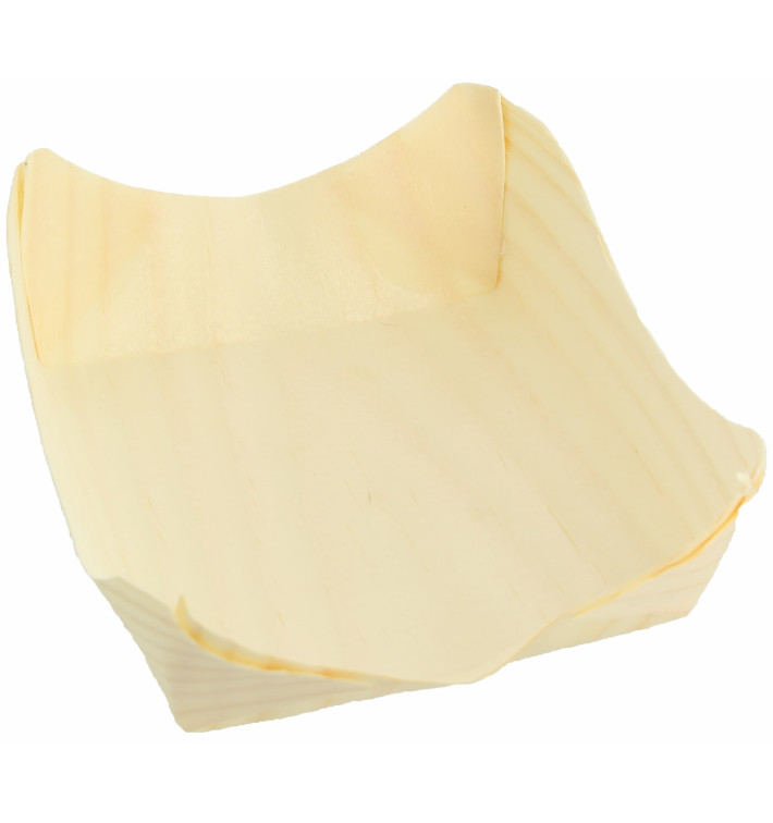 Pine Leaf Tray 10x10x3,5cm (100 Units)  