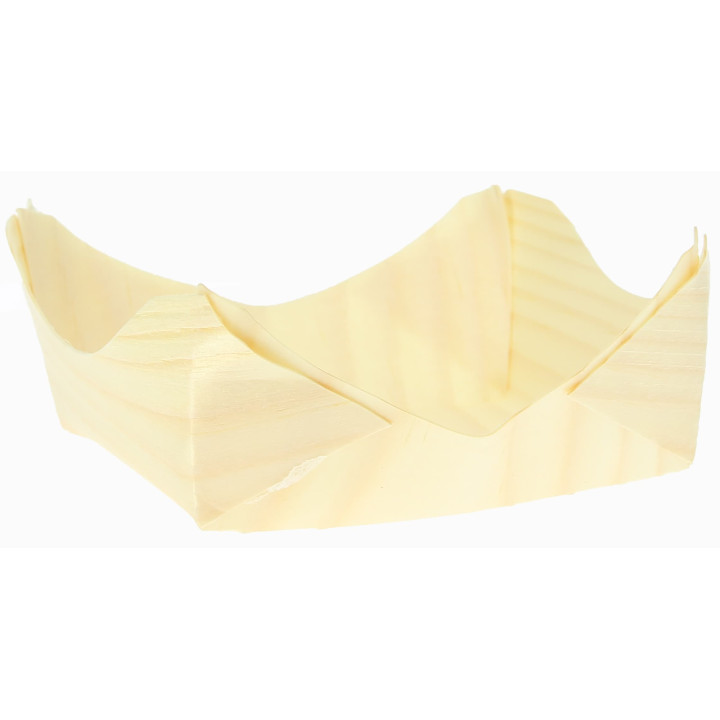 Pine Leaf Tray 10x10x3,5cm (100 Units)  