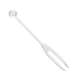 Plastic Food Pick "Snack Stick" Clear 9cm (1650 Units)