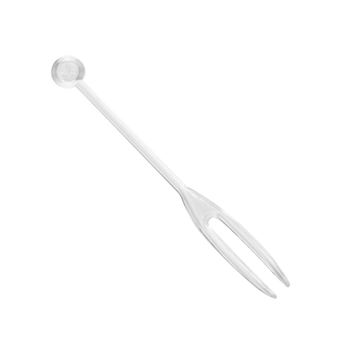 Plastic Food Pick "Snack Stick" Clear 9cm (6600 Units)
