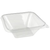 Plastic Bowl PET "Impression" 750ml 17x17x6cm (50 Units) 