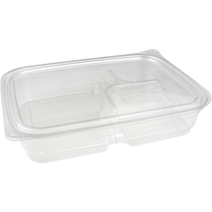 Plastic Deli Container PET 3C 700ml 22x16x4cm (75 Units)  