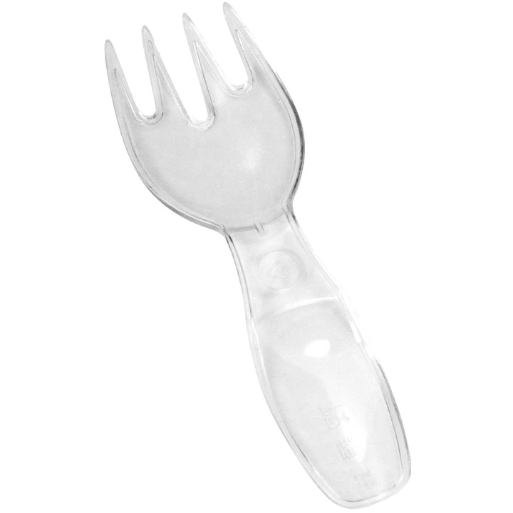 Plastic Tasting Mini Fork Small Size 8cm (2000 Units)