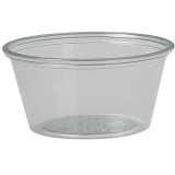 Plastic Souffle Cup PET Clear 2Oz/60ml Ø6,6cm (250 Units)  