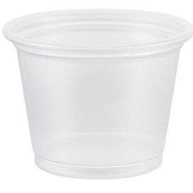 Plastic Souffle Cup PP Clear 30ml Ø4,8cm (125 Units)  