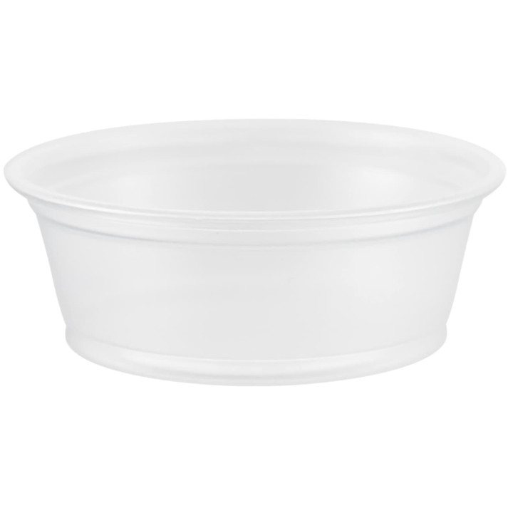 Plastic Souffle Cup PP Clear 45ml Ø6,6cm (125 Units)  